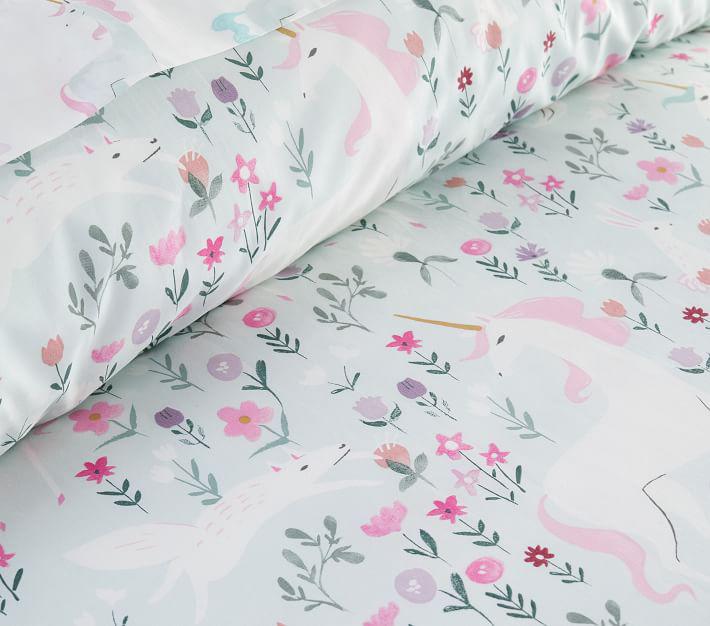 mystical unicorn duvet set